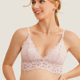 Women's Lace Nursing Bralette Gentle Rose