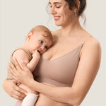 Women's Seamless Soft Knit Nursing Bra Black