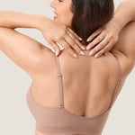 Women's Seamless Soft Knit Nursing Bra Black