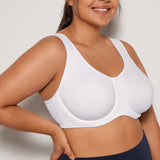 Women's High Impact Sports Bra White @model_info:A2
