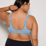 Women's High Impact Sports Bra lotus root grey @model_info:root