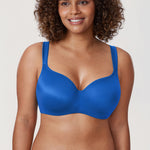 Women's Seamless Underwire Bra Sparkle Blue