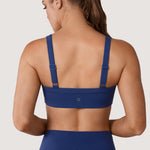 Women's Hugcurve Adjustable Square Workout Bra Nightfall Blue