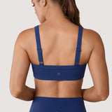 Women's Hugcurve Adjustable Square Workout Bra Nightfall Blue