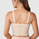 Women's Hugcurve Adjustable Longline Workout Bra Stardust