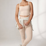 Women's Hugcurve Adjustable Longline Workout Bra Stardust