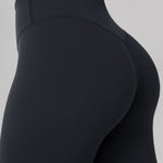 Women's Hugcurve No Front Seam Leggings 25" Black