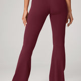 Women's Hugcurve No Front Seam Flare Leggings 31'' Blackberry