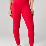 Women's Hugcurve Hidden Scrunch Butt Leggings 25" - No Front Seam Aurora Red