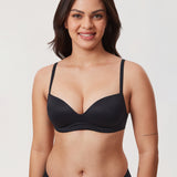 Women's Everyday Push Up Bra Black