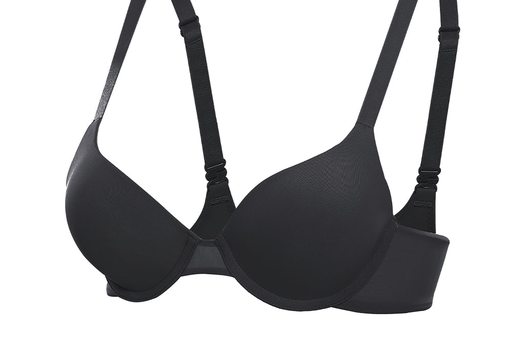 Women's Plunge Contour Bra Black