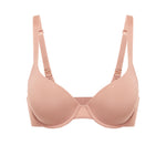 Women's Plunge Contour Bra Cream Coffee