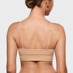 Women's Inbarely® Outwear Longline Triangle Bralette Warm Beige