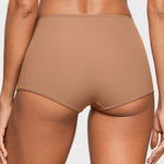 Women's Soft Mid Waist Boy Shorts 3 Pack Gravel (3pack)
