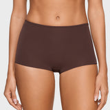Women's Soft Mid Waist Boy Shorts 3 Pack Hazelnut (3pack)