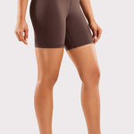 Women's Sleek Biker Shorts 6" Black