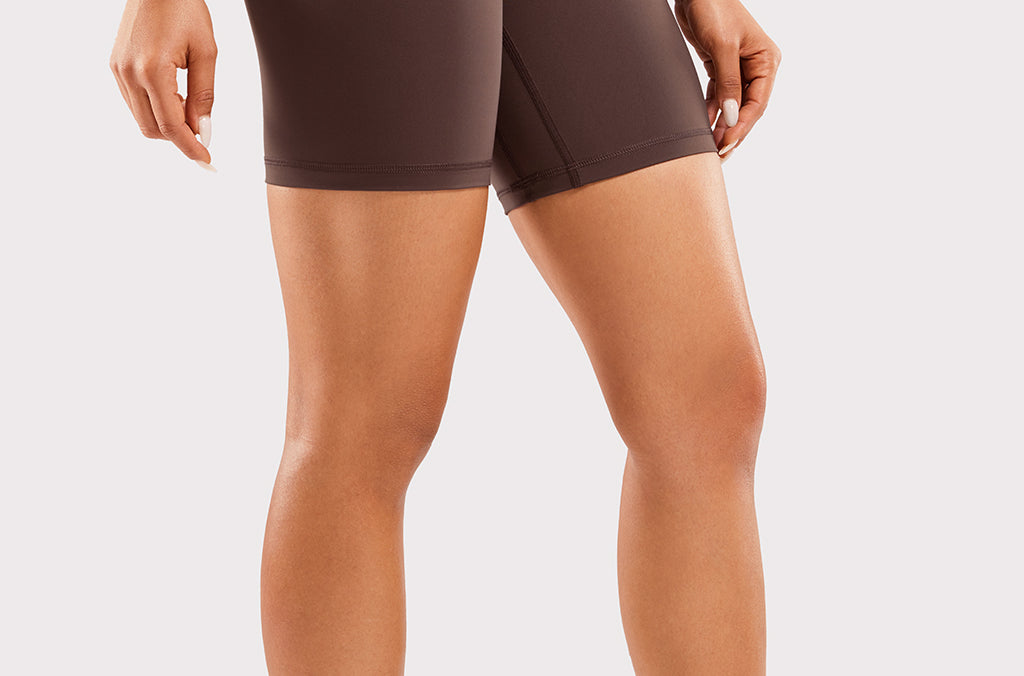 Women's Sleek Biker Shorts 6" Black