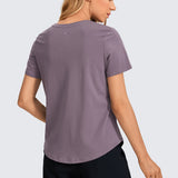 Women's Pima Cotton Classic Short Sleeve Shirts White