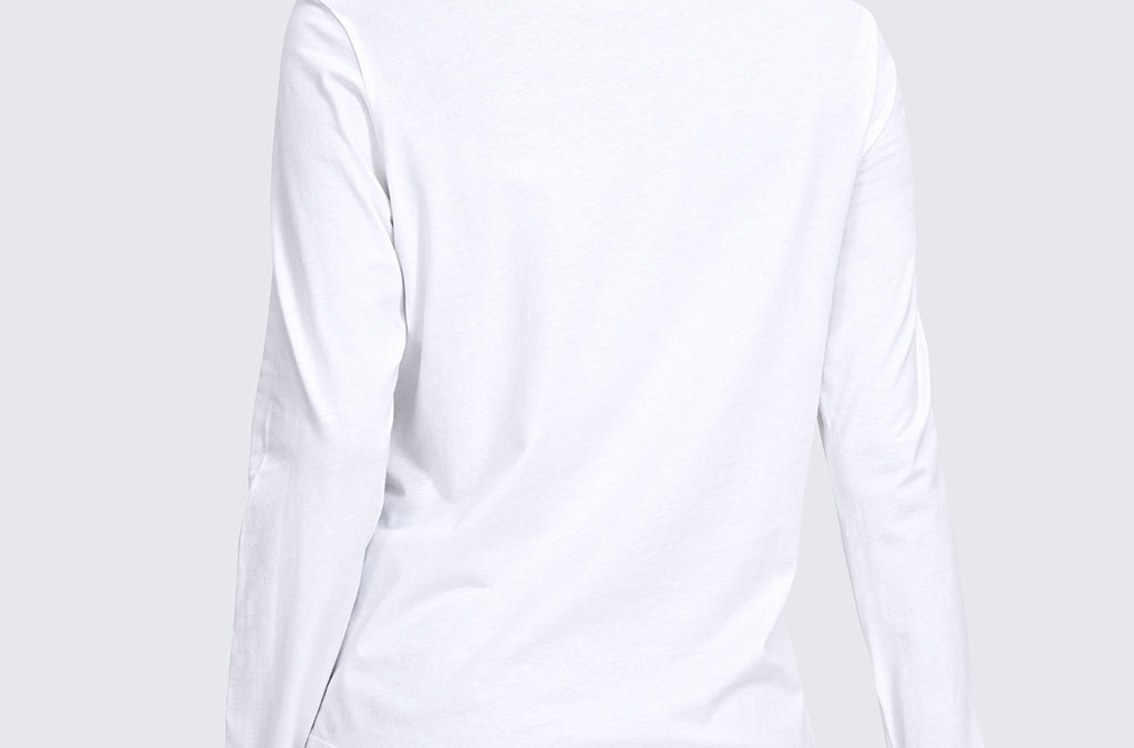 Women's Pima Cotton Long Sleeve Shirts Black