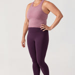 Women's Seamless Ribbed Cropped Tank Top White
