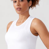 CRZ YOGA Women's Lightweight Racerback Tank Top Black