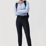 CRZ YOGA Women's Ripstop Jogger with Pockets 27.5" Black