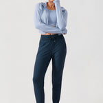 CRZ YOGA Women's Ripstop Jogger with Pockets 27.5" Black