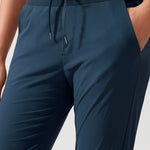 CRZ YOGA Women's Ripstop Jogger with Pockets 27.5" True Navy