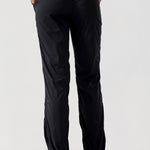CRZ YOGA Women's Lightweight Straight Leg Pants 30" Ink Gray