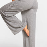 SOULVOR Wide Leg Casual Pants Light Khaki Heather