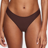 Women's Stretchy Low Rise Thongs 3 Pack Hazelnut (3pack)