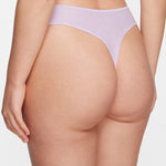 Women's Stretchy Low Rise Thongs 3 Pack Chic 2 (3pack)