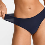 Women's Stretchy Low Rise Thongs 3 Pack Chic 08 (3pack)