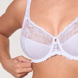 Women's Beauty Lace Bra White