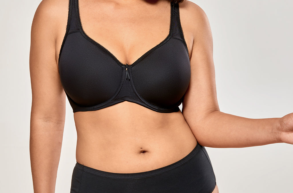 Women's Full Cup Contour Bra Black