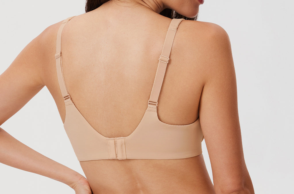 Women's Unlined Minimizer Bra Warm Beige