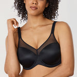 Women's Natural Shape T-shirt Bra Black