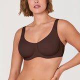 Women's Supportive Full Coverage Bra Hazelnut