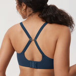 Women's Convertible X-Back Front Closure Bra - Underwire/Unlined/Racerback Sargasso