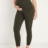 Women's Super High Waist Maternity Leggings 25" Black