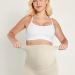 Women's Super High Waist Maternity Leggings 25" Black Classic