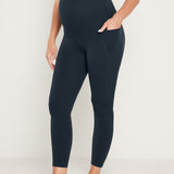 Women's Maternity Leggings with Pockets 25" True Navy