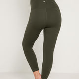 Women's Maternity Leggings with Pockets 25" Mysterious Grey