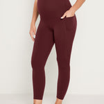 Women's Maternity Leggings with Pockets 25" Mysterious Grey