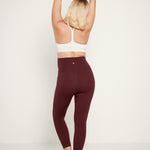 Women's Maternity Leggings with Pockets 25" Mysterious Grey